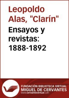 ensayos y revistas: 1888-1892 (ebook)-9788416369836