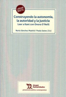 construyendo la autonomia, la autoridad y la justicia-nuria sanchez-9788417203436