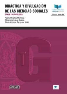 didactica y divulgacion de las ciencias sociales-9788418936036