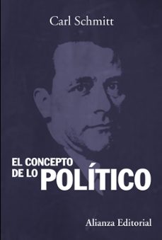 el concepto de lo politico-carl schmitt-9788420683836