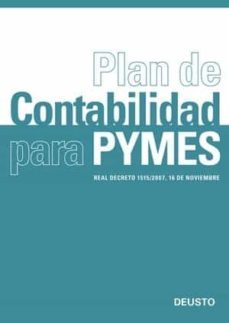 plan de contabilidad para pymes (real decreto 1515/2007, 16 de no viembre)-9788423426836