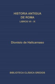 historia antigua de roma. libros vii-ix (ebook)-9788424931636