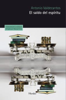 el saldo del espiritu-antonio valdecantos-9788425433436