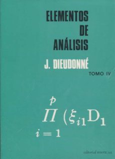 elementos de analisis (t.4)-jean dieudonne-9788429150636