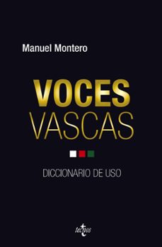 voces vascas: diccionario de uso-manuel montero-9788430961436