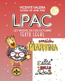 lpac version martina (6ª ed.)-vicente valera-9788430994236