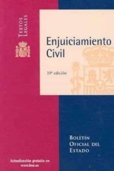 enjuiciamiento civil (19ª ed)-9788434018136