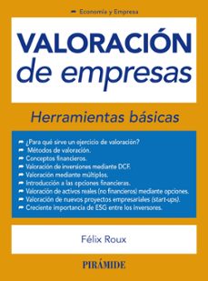 valoracion de empresas: herramientas basicas-felix roux-9788436843736