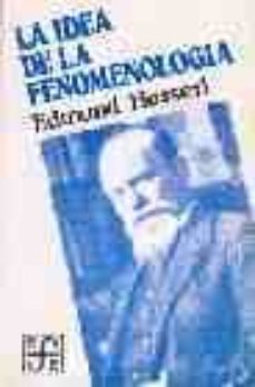 la idea de la fenomenologia-9788437502236