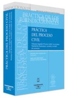 v 1 practica del proceso civil (t. 1º) (2ª ed.)-9788447029136