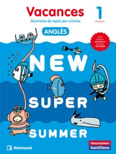 new super summer 1º educacion primaria sb+cd catalan-9788466823036