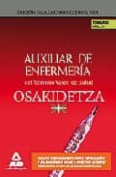 auxiliares de enfermeria del servicio vasco de salud/osakidetza. temario. volumen ii-9788467610536