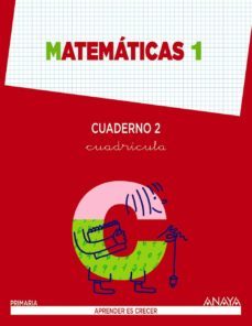 cuaderno matematicas 2 1º.primaria cuadricula aprender crecero-9788467816136