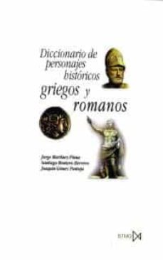 diccionario de personajes historicos griegos y romanos-jorge martinez pinna nieto-santiago montero herrero-9788470903236