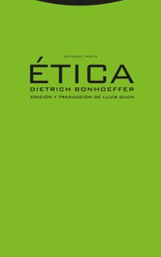 etica-dietrich bonhoeffer-9788481642636