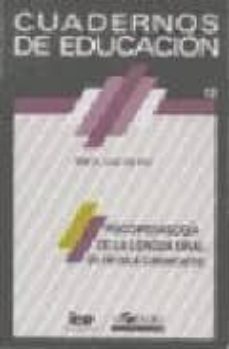 psicopedagogia de la lengua oral un enfoque comunicativo-maria jose del rio-9788485840236