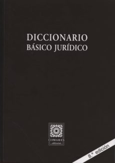 diccionario basico juridico  (8º ed.)-9788490450536