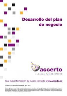 desarrollo del plan de negocio (ebook)-9788490630136