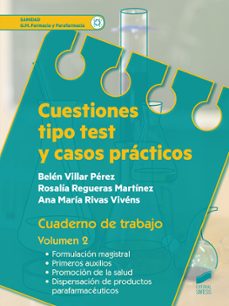 cuestiones tipo test y casos practicos. cuaderno de trabajo. volumen 2-belen villar perez-rosalia regueras martinez-ana maria rivas vivens-9788490773536