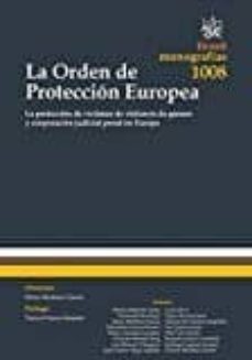 la orden de proteccion europea-9788490867136