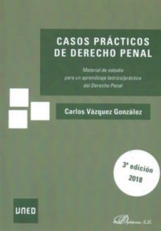 casos practicos de derecho penal 3ª ed. 2018-9788491488736