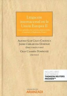 litigacion internacional en la union europea ii-9788491774136