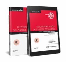 electronificacion de los titulos valores-9788491978336
