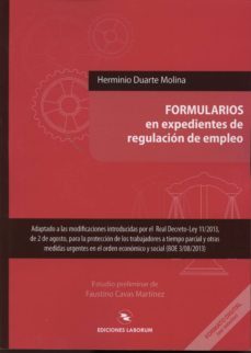 formularios en expedientes de regulacion de empleo-herminio duarte molina-9788492602636