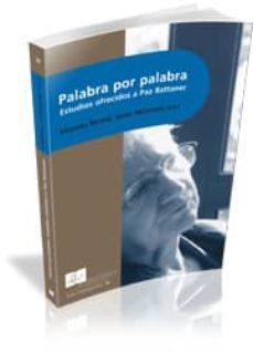 palabra por palabra: estudios ofrecidos a paz battaner-janet decesaris-9788493482336