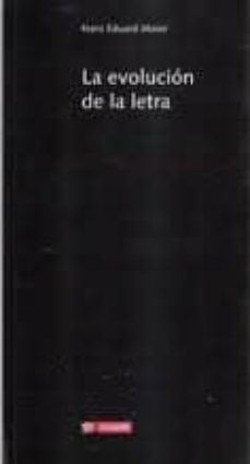 la evolucion de la letra-meier hans eduard-9788496657236