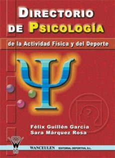 directorio de psicologia de la actividad fisica y del deporte (ebook)-felix guillen garcia-sara marquez rosa-9788498235036