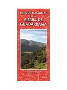 mapa parque nacional de la sierra de guadarrama-9788498732436