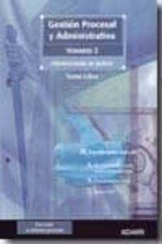 gestion procesal y administrativa. turno libre. temario ii-9788499431536
