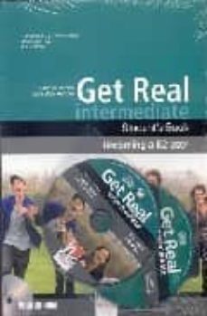 get real student book intermediate + audio cd and cd-rom (level b 2)-9788895225036