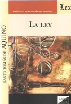 la ley-santo tomas de aquino-9789563927436