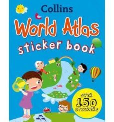 world atlas sticker book-9780007481446