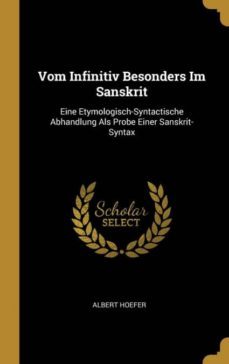 vom infinitiv besonders im sanskrit-9780270217346