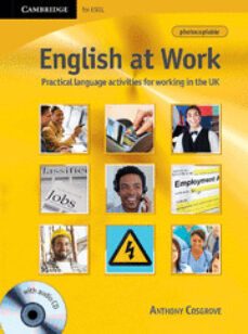 english at work paperback with audio cd-anthony cosgrove-9780521182546