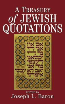 a treasury of jewish quotations-9780876688946
