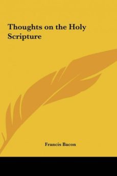 thoughts on the holy scripture-9781161356946