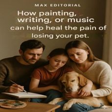 how painting, writing, or music can help heal the pain of losing your pet. (ebook)-max editorial-9781779745446