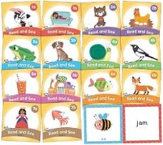 jolly phonics read and see, pack 1: in precursive letters (british english edition)-sue lloyd-9781844142446