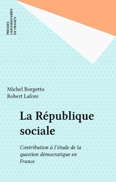 la république sociale-michel borgetto-robert lafore-9782130687146