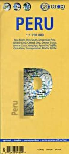 peru, mapa de carreteras (1:1750000)-9783866093546