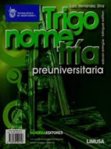 trigonometria preuniversitaria / trigonometry elementary-9786070501746