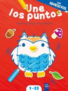 une los puntos con adhesivos. rojo-9788408148746