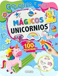 magicos unicornios. colorea y pega-9788410690646