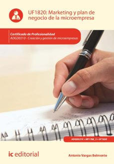 marketing y plan de negocio de la microempresa. adgd0210 (ebook)-9788411035446