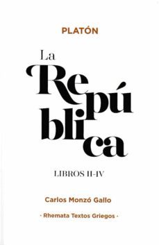 la republica (libros ii a v)-9788412020946