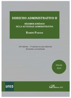 derecho administrativo ii (24ª ed. 2019)-ramon parada-9788413241746